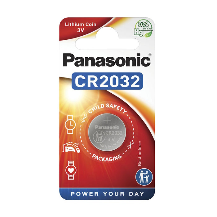 120x1 Panasonic CR 2032 Lithium Power VPE omdoos