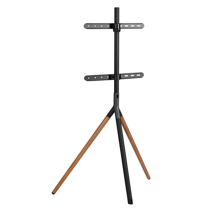 SINOX MOTION TV Tripod Stand, MEDIUM Black & Walnut, 45-65"
