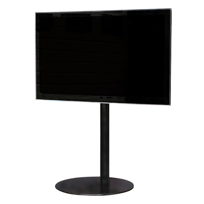 SINOX MOTION . TV Floor Pole Stand . MEDIUM Brushed Matt Black, 26-65"