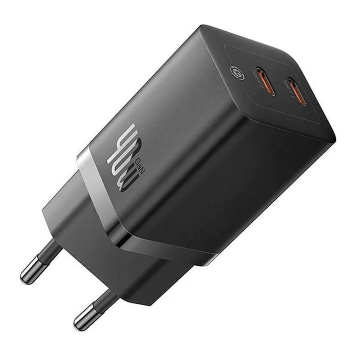 BASEUS GAN5 CHARGER 2 PORTS USB-C 40W