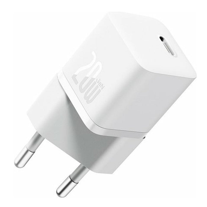 BASEUS GAN5 CHARGER USB-C 20W WHITE