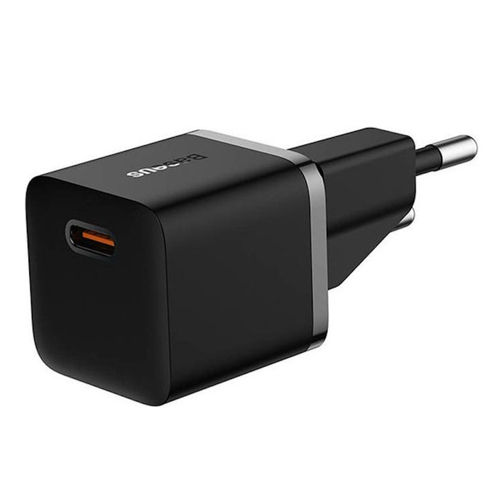 BASEUS GAN5 CHARGER USB-C 20W BLACK