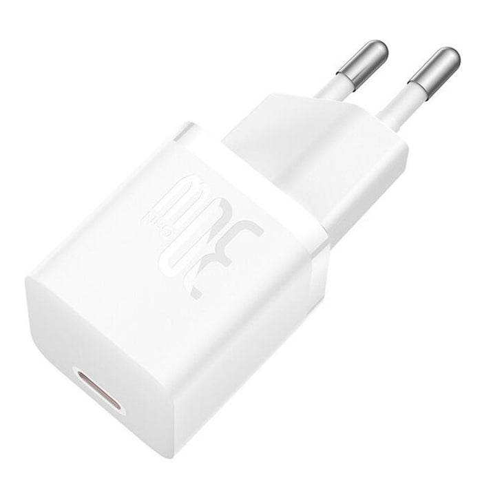 BASEUS GAN5 CHARGER USB-C 30W WHITE