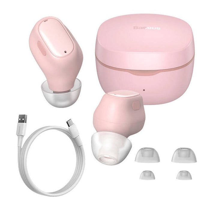 BASEUS WM01 TWS EARPHONES PINK