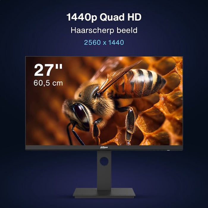 Dahua QHD IPS Monitor - 75Hz - USB-C - 27inch