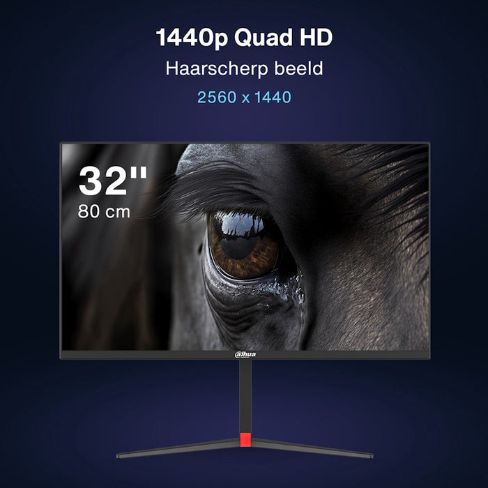 Dahua QHD IPS Monitor - 75Hz - USB-C - 32inch