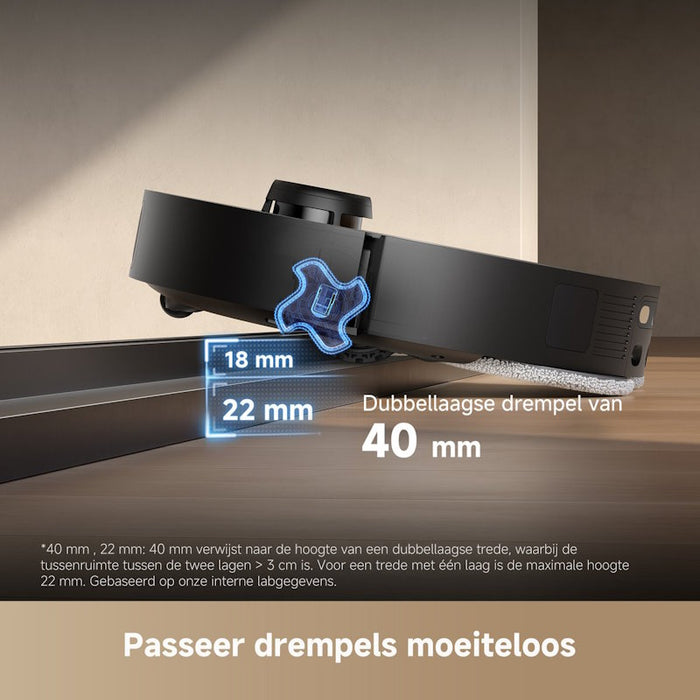 Dreame Robot Vacuum L40s Pro Ultra Black