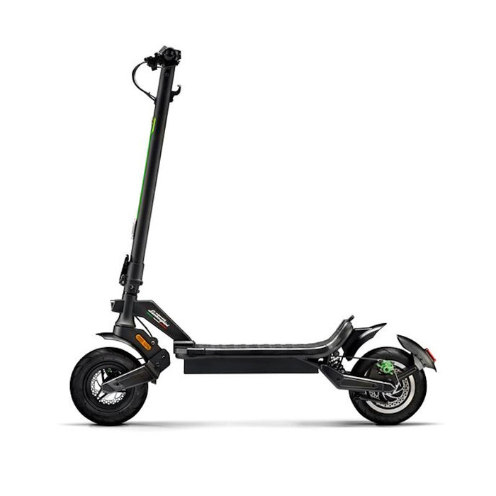 Automobili Lamborghini E-Scooter ALext Green with turn signals