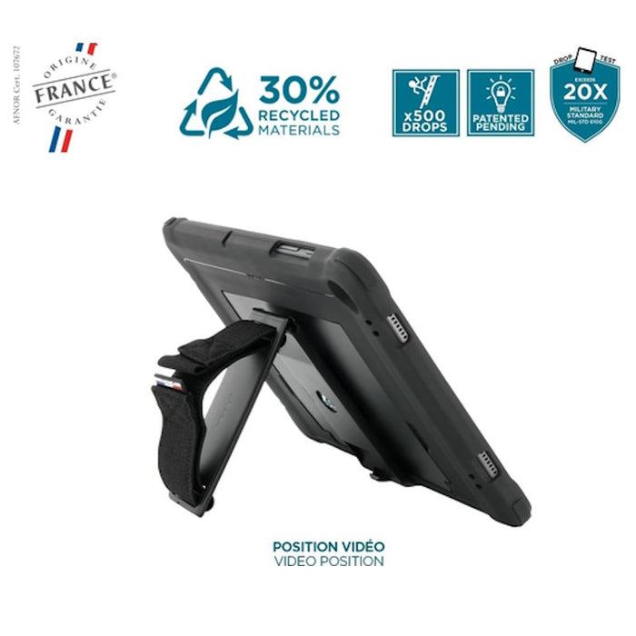 Mobilis PROTECH - Case + kickstand + 360 handstrap - Samsung Galaxy Tab A9+/A11+