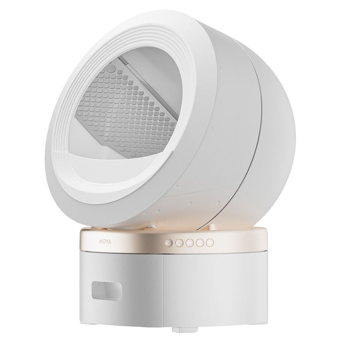 Mova Pet Smart Cat Litter Box LR10 Prime White