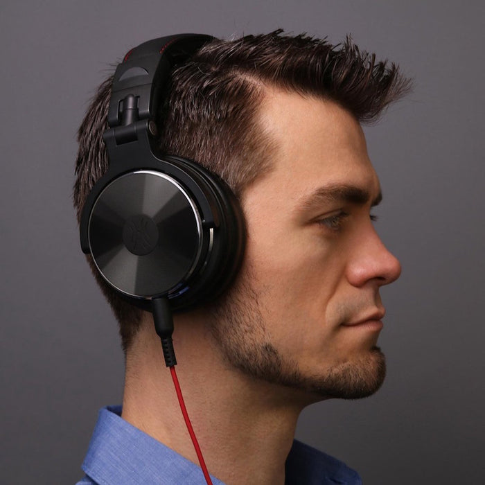 OneOdio Wired Pro 10 Black Headphones