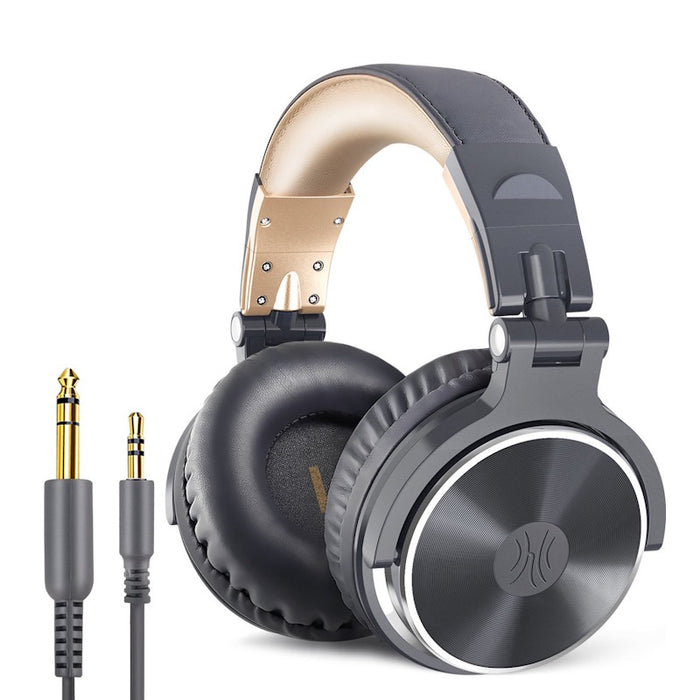 OneOdio Wired Pro 10 Grey Gold Headphones