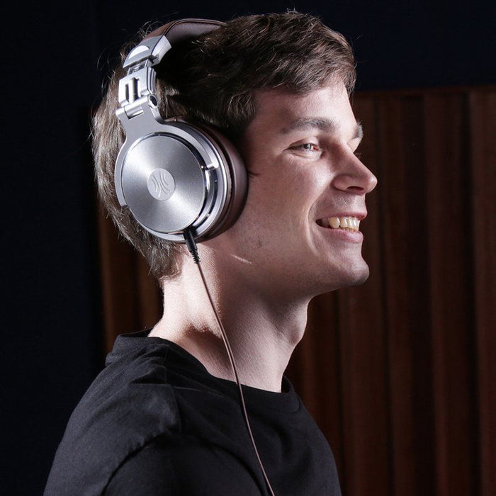 OneOdio Wired Pro 40 Silver-brown Headphones