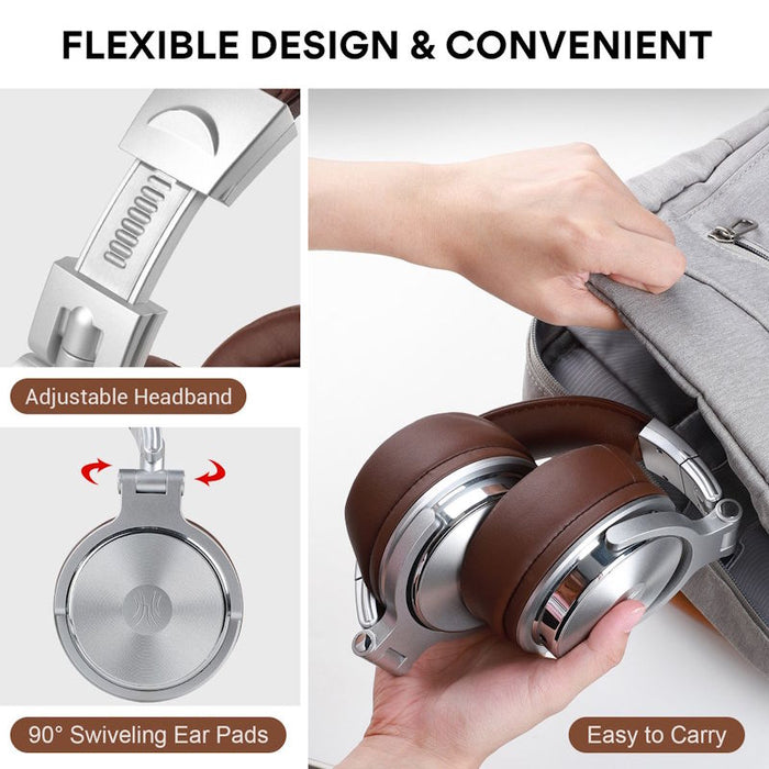 OneOdio Wired Pro 40 Silver-brown Headphones