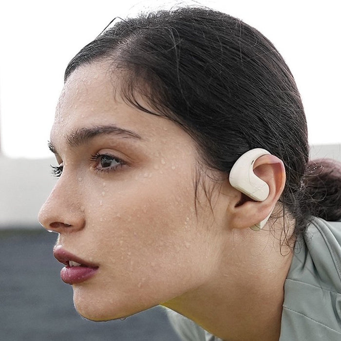 OpenRock S Cream Bluetooth Sport Earbuds