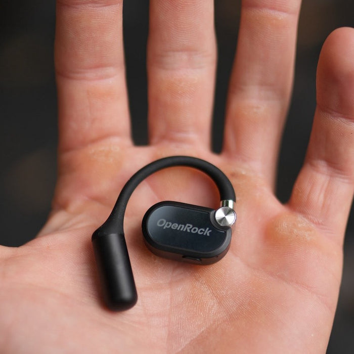 OpenRock X Black Bluetooth Sport Earbuds