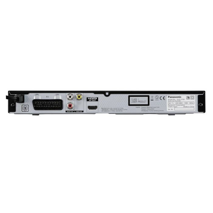Panasonic DVD-S700EG-K zwart