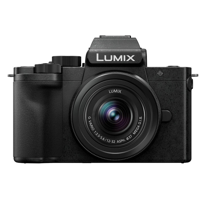 Panasonic Lumix DC-G100D zwart + H-FS 12-32 + DMW-SHGR2