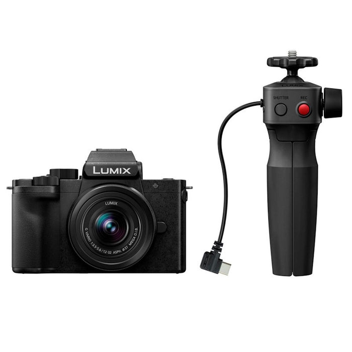 Panasonic Lumix DC-G100D zwart + H-FS 12-32 + DMW-SHGR2