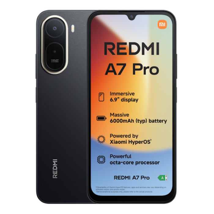 REDMI A7 Pro 4G RAM 128G ROM - Black