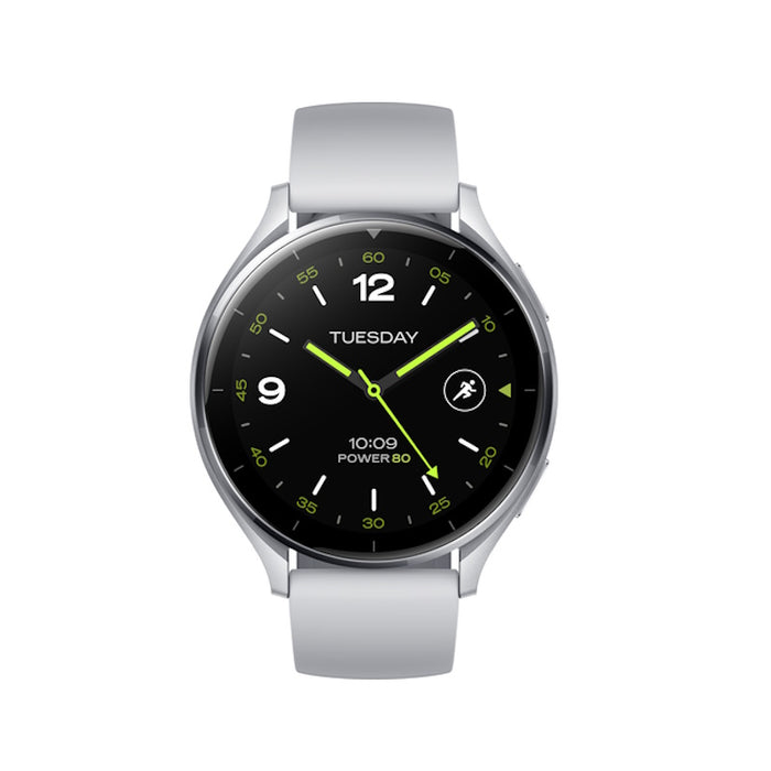 Xiaomi Watch 2 - Silver Case With Gray TPU Strap